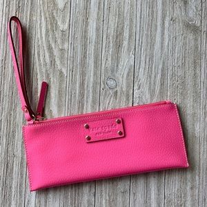 Kate Spade Pink Becca Wristlet